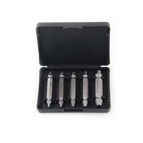 Alloy Steel High-Speed Steel Titanium-Plated Double-Head Screw Sliding Teeth Removal Of 4 Sets (Option: 5pcs)